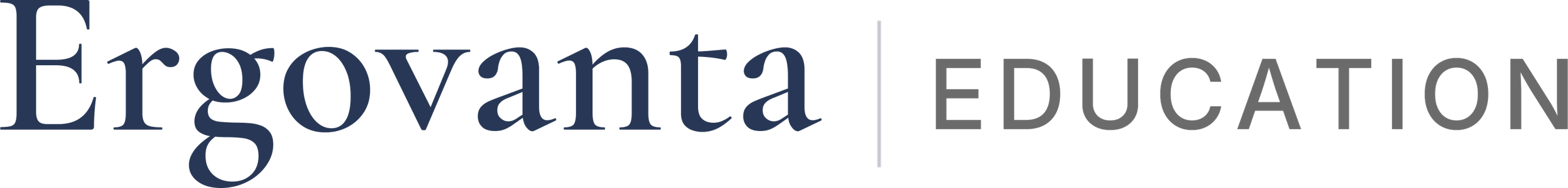 Ergovanta Education
