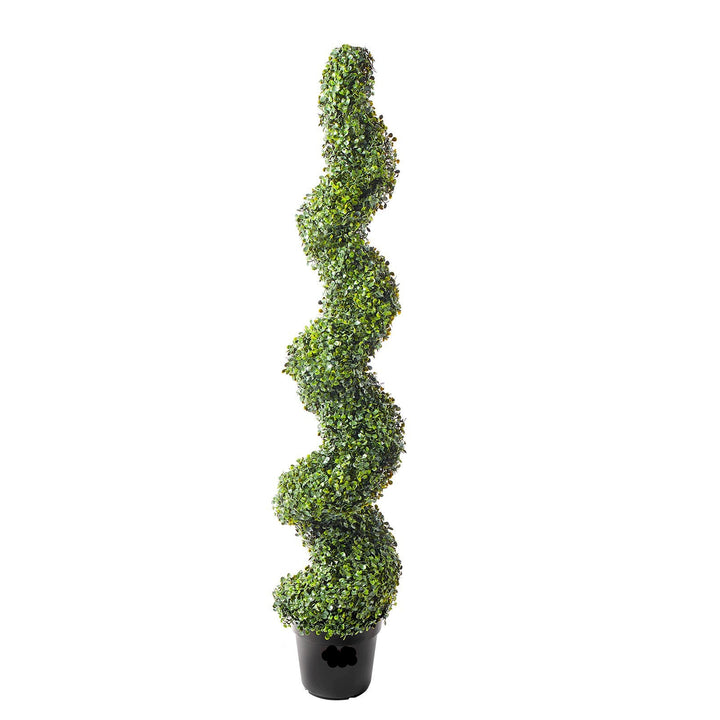 Artificial Boxwood Topiary Trees - Indoor/Outdoor Greenery