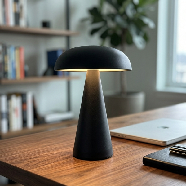 morel black in a workspace