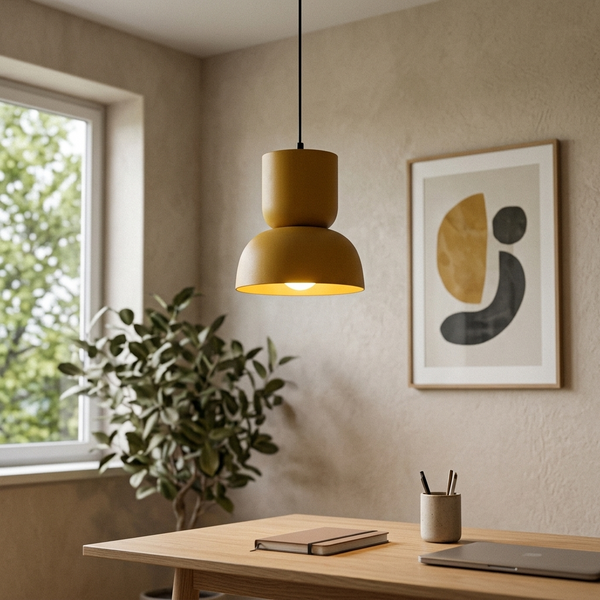 Totem Yellow in a workspace