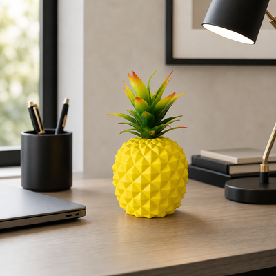 Ananas - Pineapple Resin Sculpture - Decorative Accent