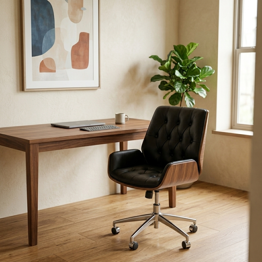 Bentwood, Reads mid-century, sits like work