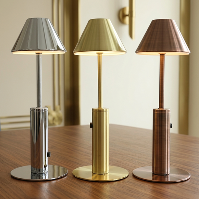 Candela - Cordless Tableside Lamp - Touch-Dim LED with Three-Tone Warmth