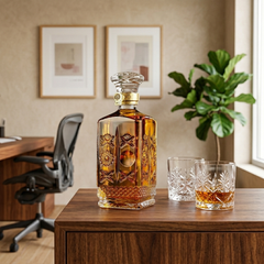 Carafe in a workspace