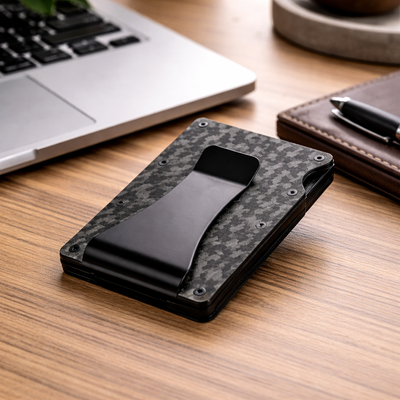 Carbon - Fiber Card Holder - Minimalist Wallet