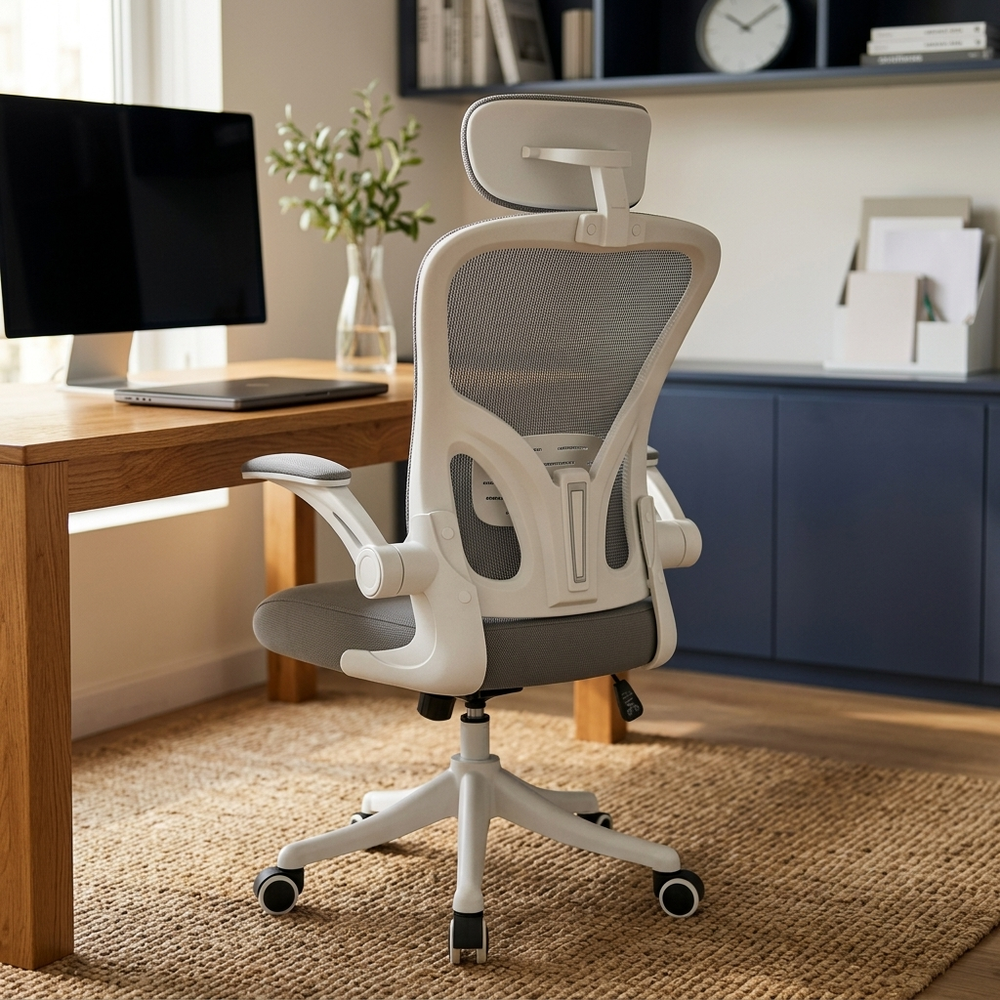Cathedra in Gray, in a workspace
