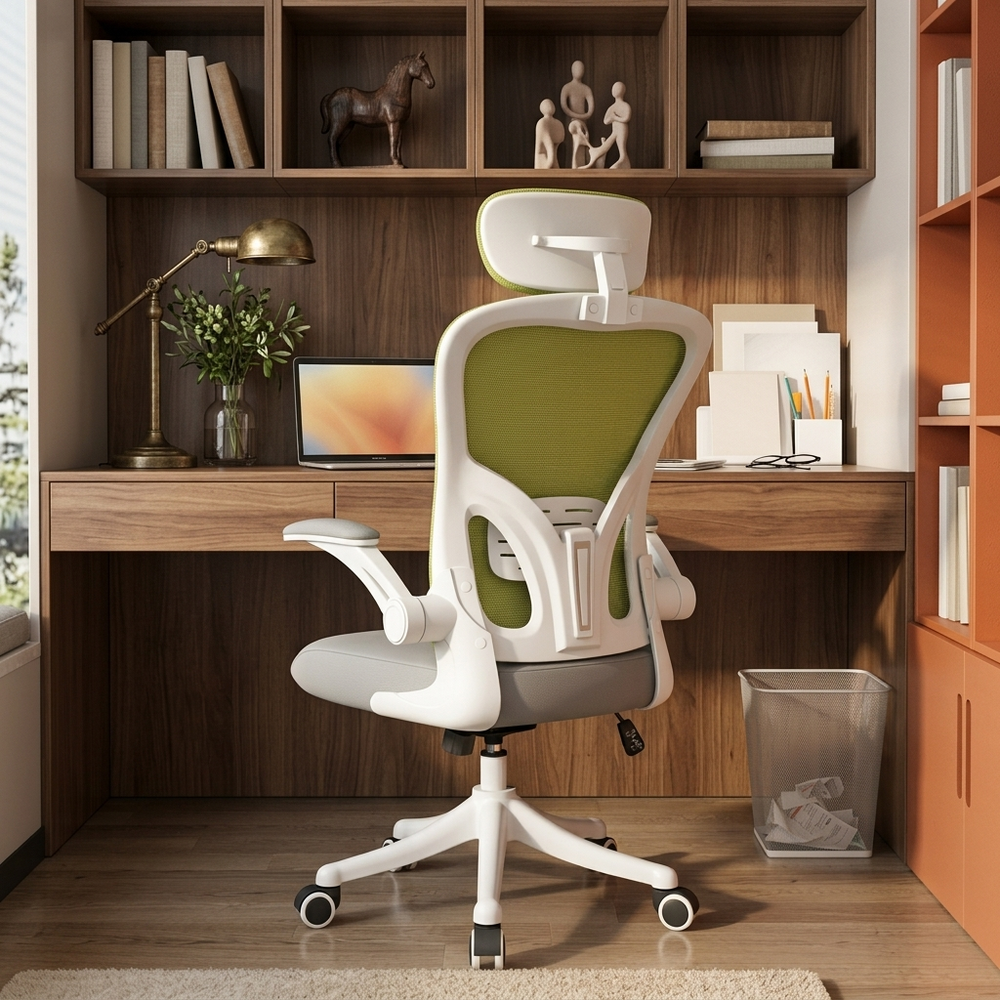 Cathedra in Green, in a workspace