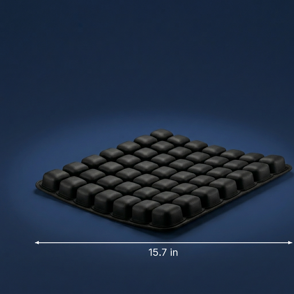 Cell - Air-Cell Seat Cushion for Pressure Relief dimension drawing