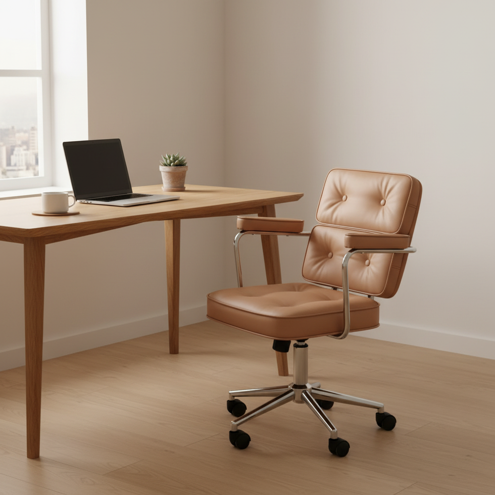 Dorso in Khaki, in a workspace