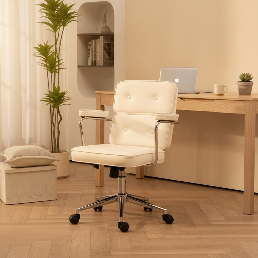 Dorso in Off-White, in a workspace
