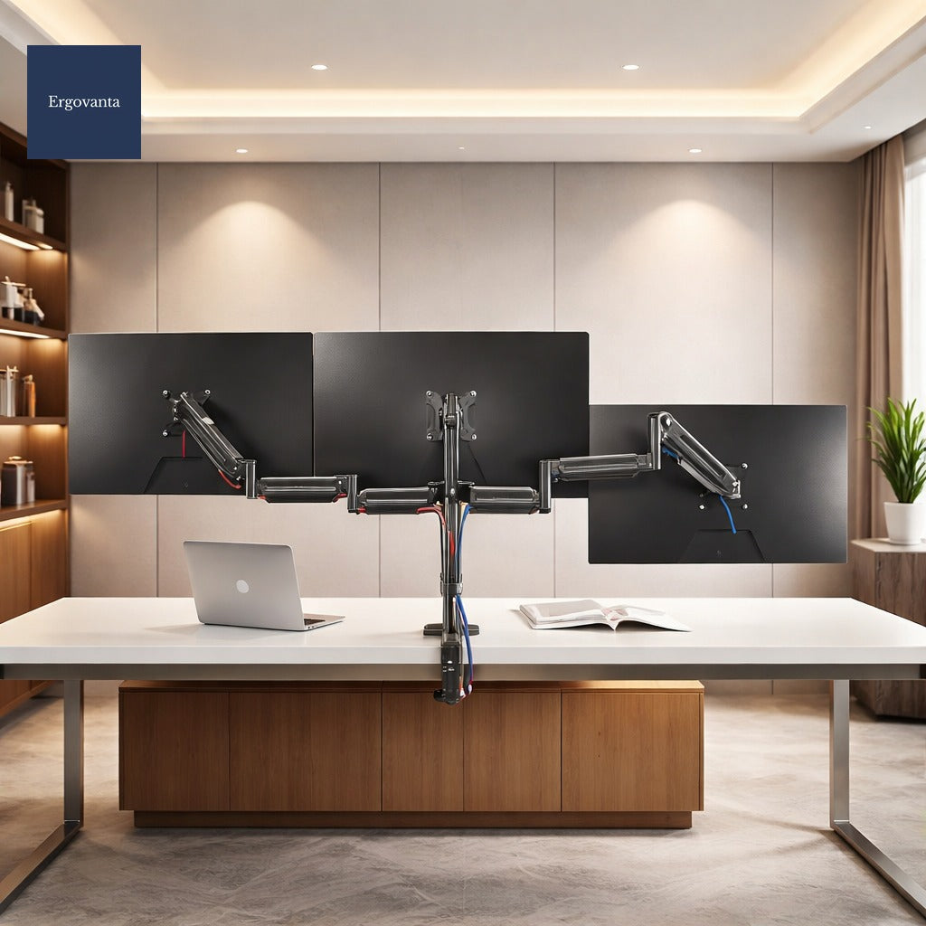 Triple Monitor Stand scene 3