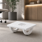 Under-Desk Foot Rest, White