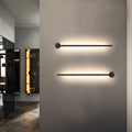 Linear LED Wall Light, styled hero shot
