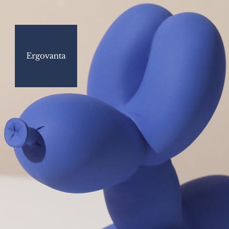 Modern Balloon Dog Sculpture
