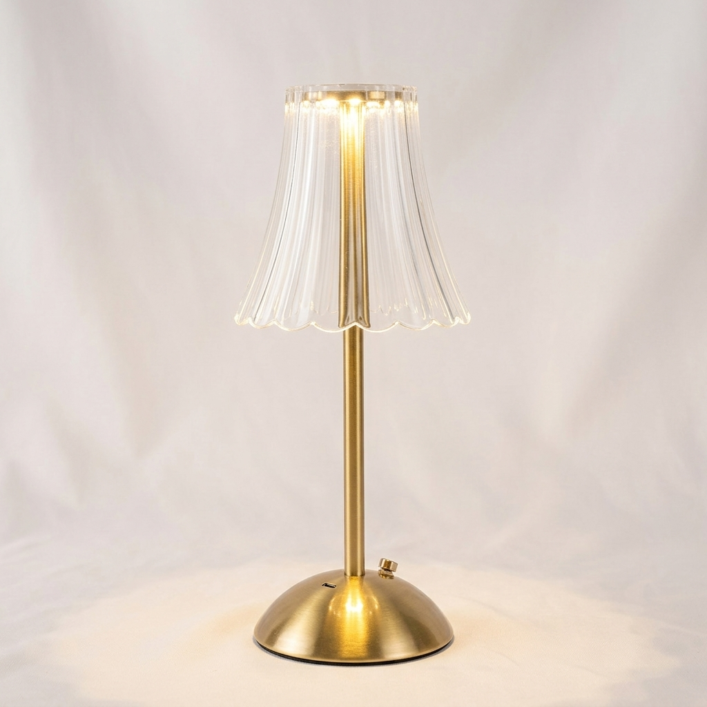 Retro Horn Desk Light studio shot