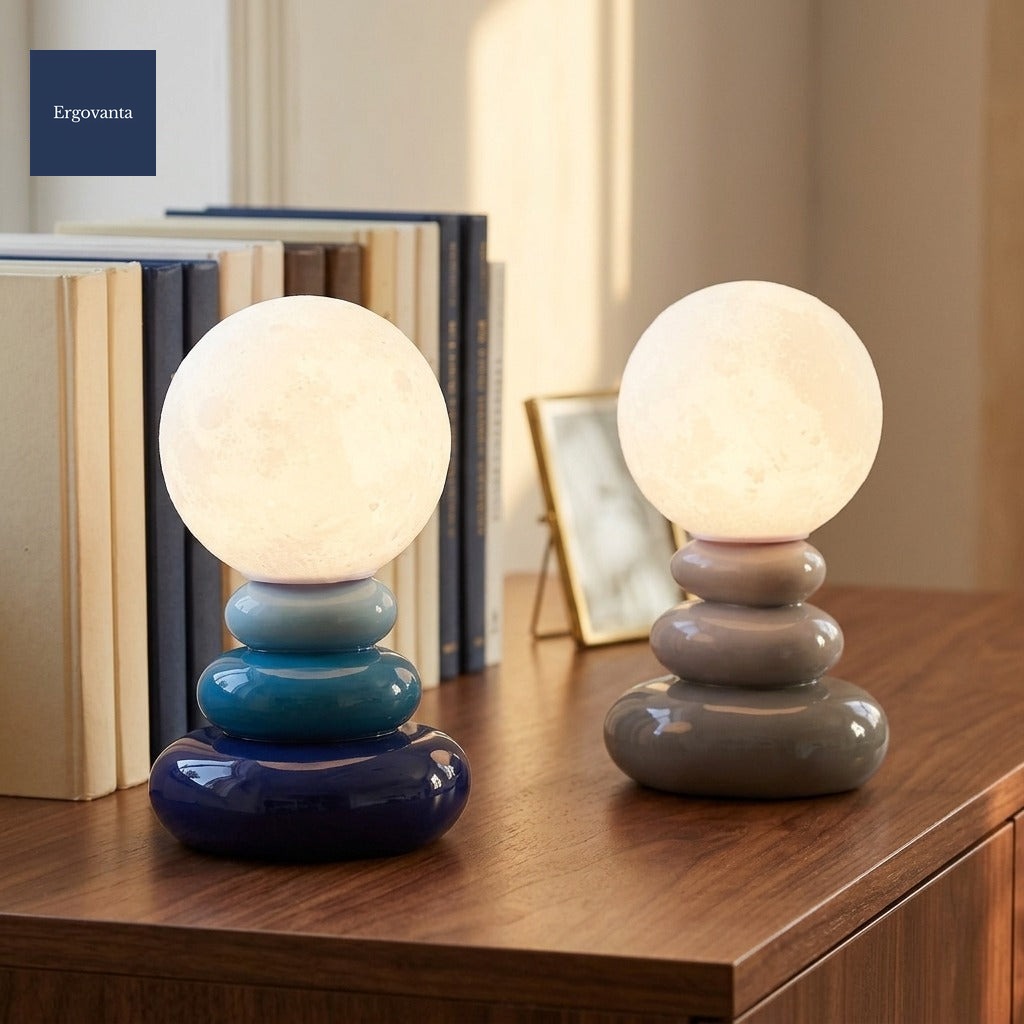 Lunar Pebble Lamp