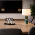 Modern Minimalist Table Lamp, styled hero shot 2