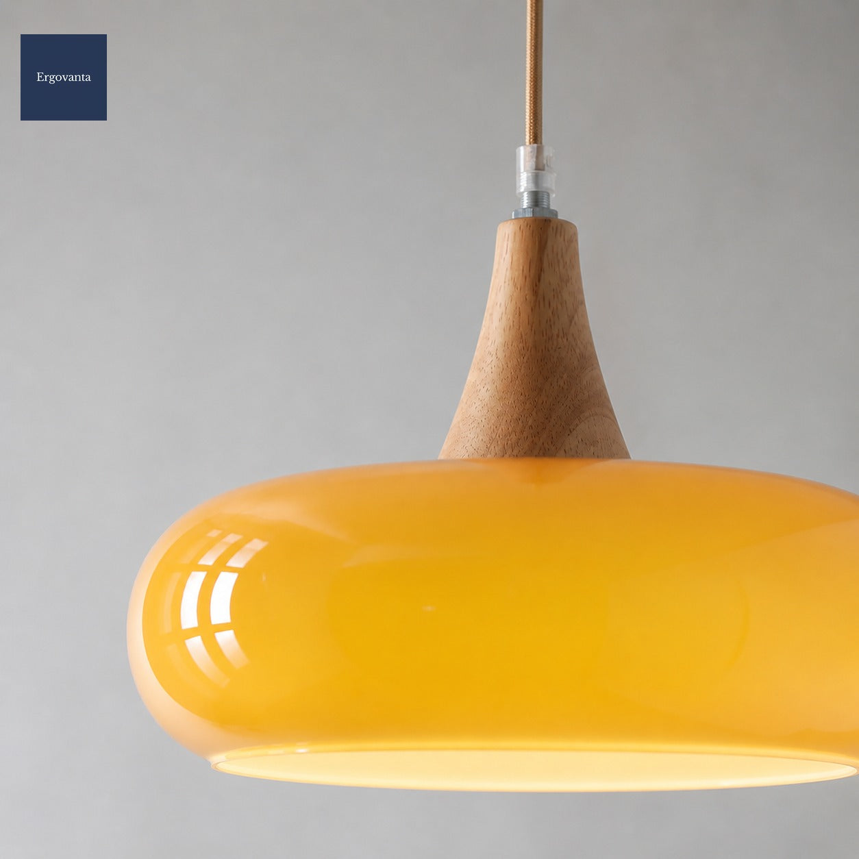 Scandinavian Wood Pendant Light