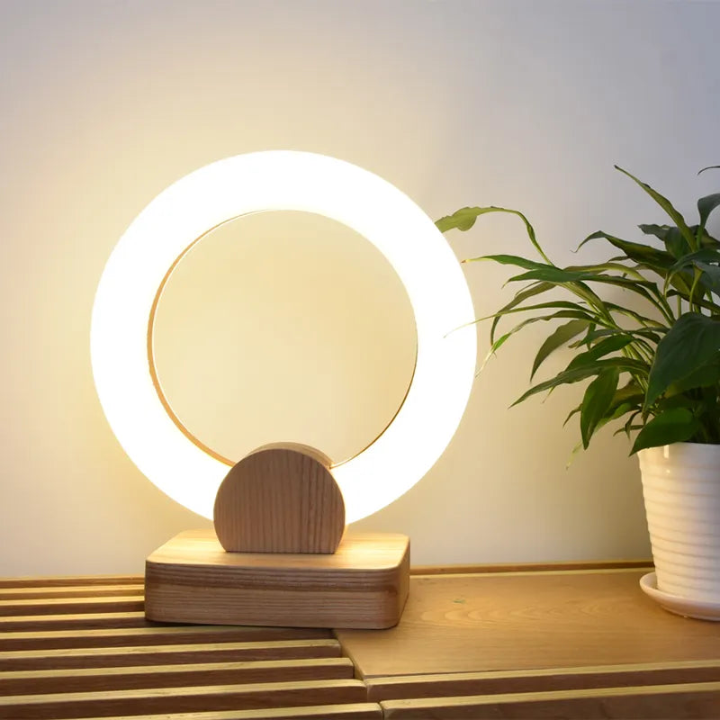 Halo Desk Lamp, styled hero shot 2