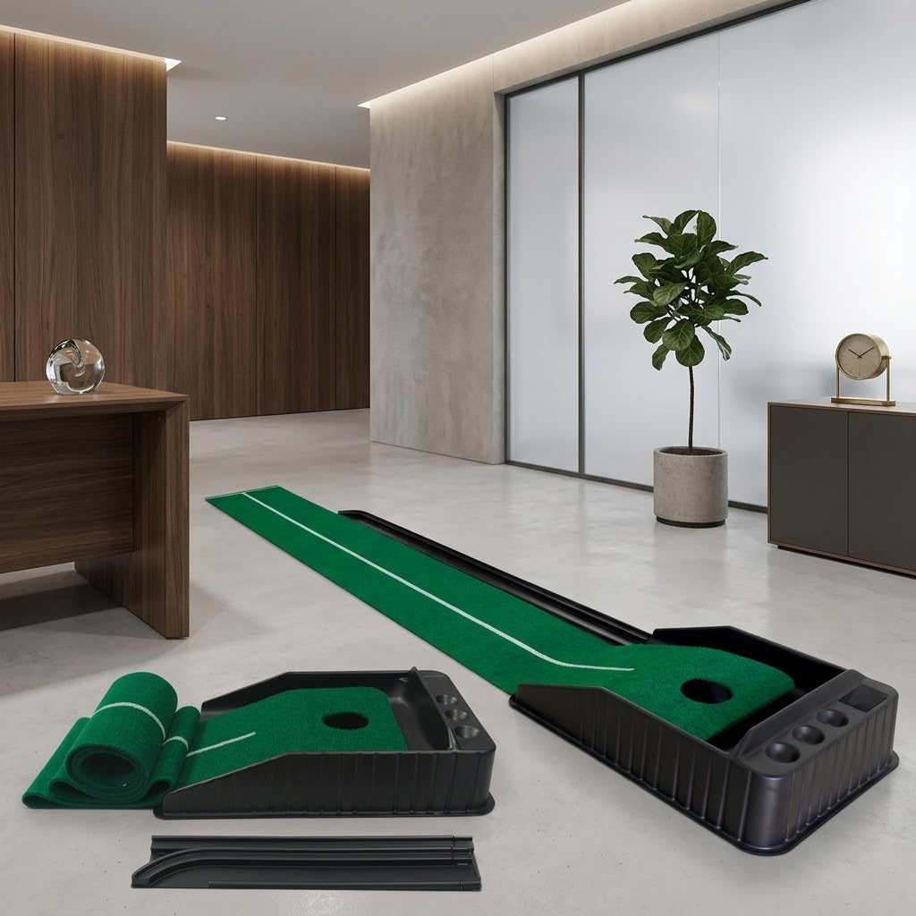 Golf Putter Practice Trainer Set, styled hero shot