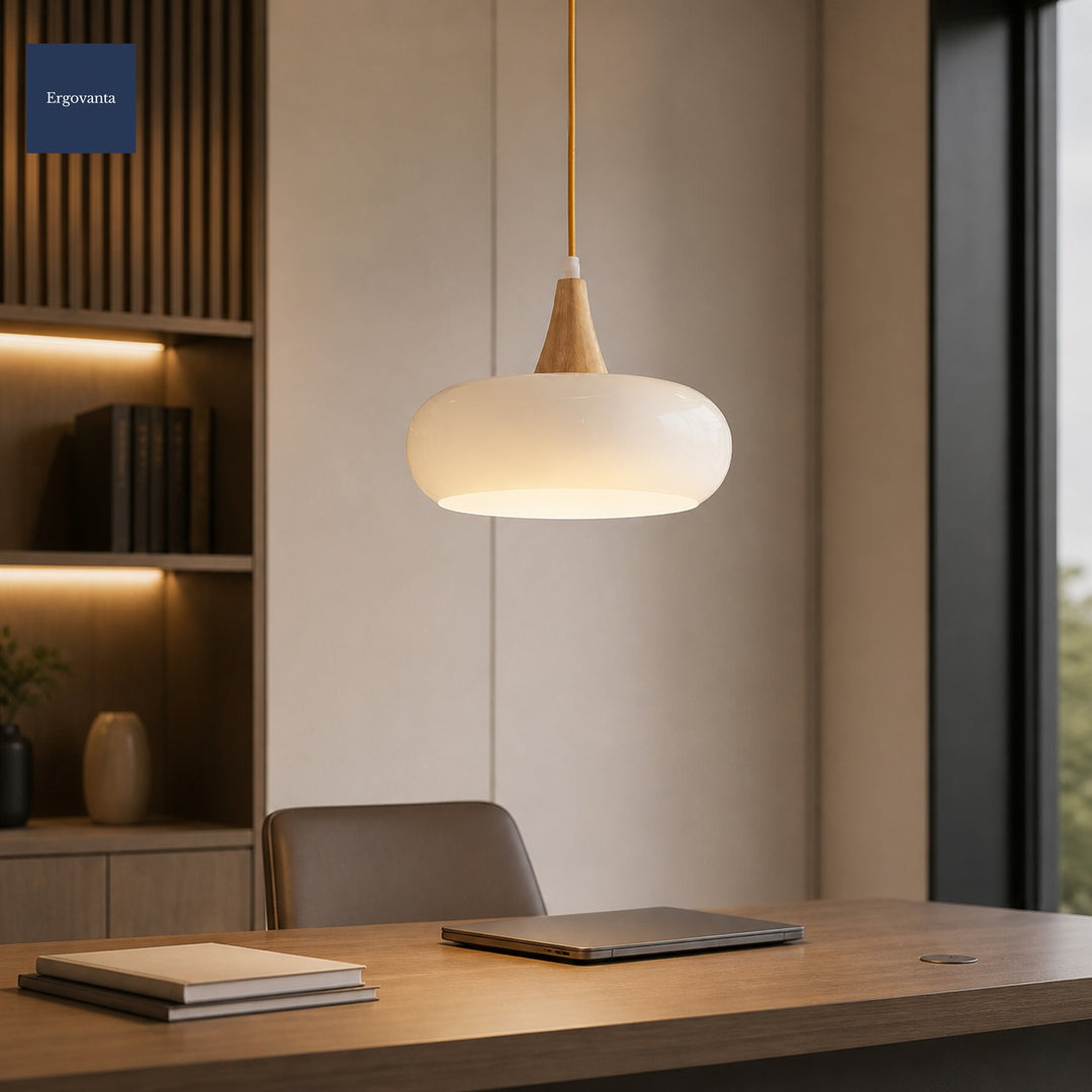 Scandinavian Wood Pendant Light