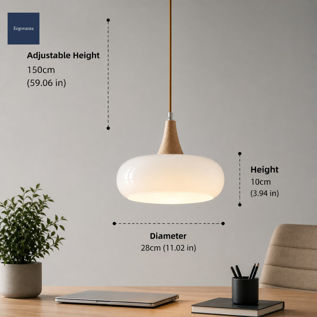 Scandinavian Wood Pendant Light