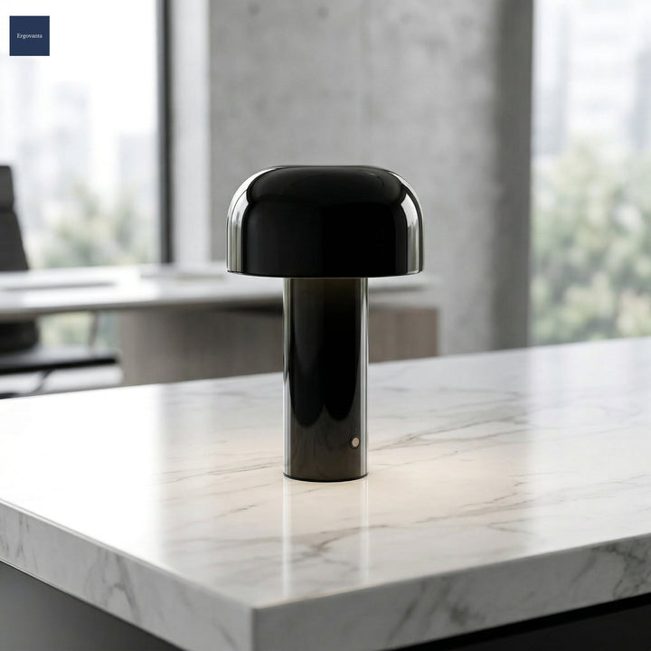 Rechargeable Mushroom Lamp Black variant