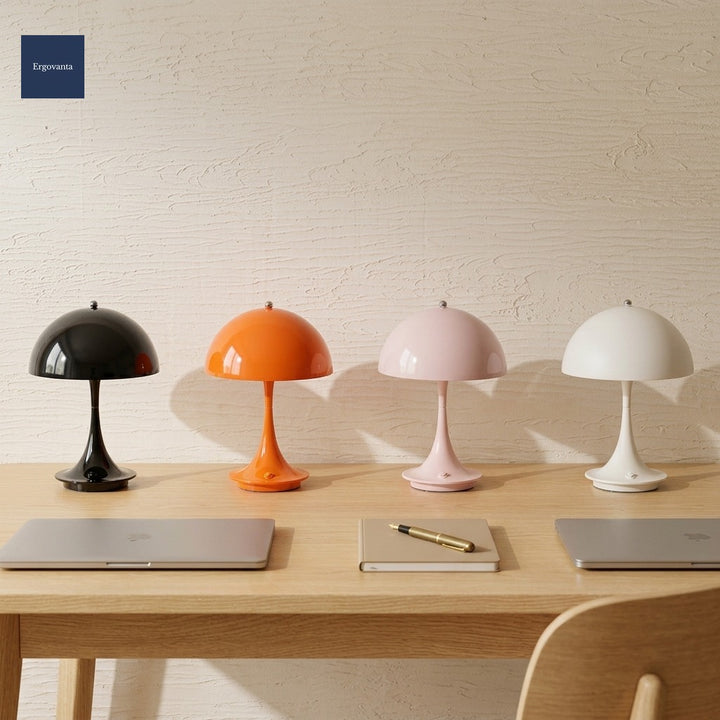 Scandinavian touch-dim lamp four-color hero