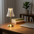 Retro Horn Desk Light on a home-office desk