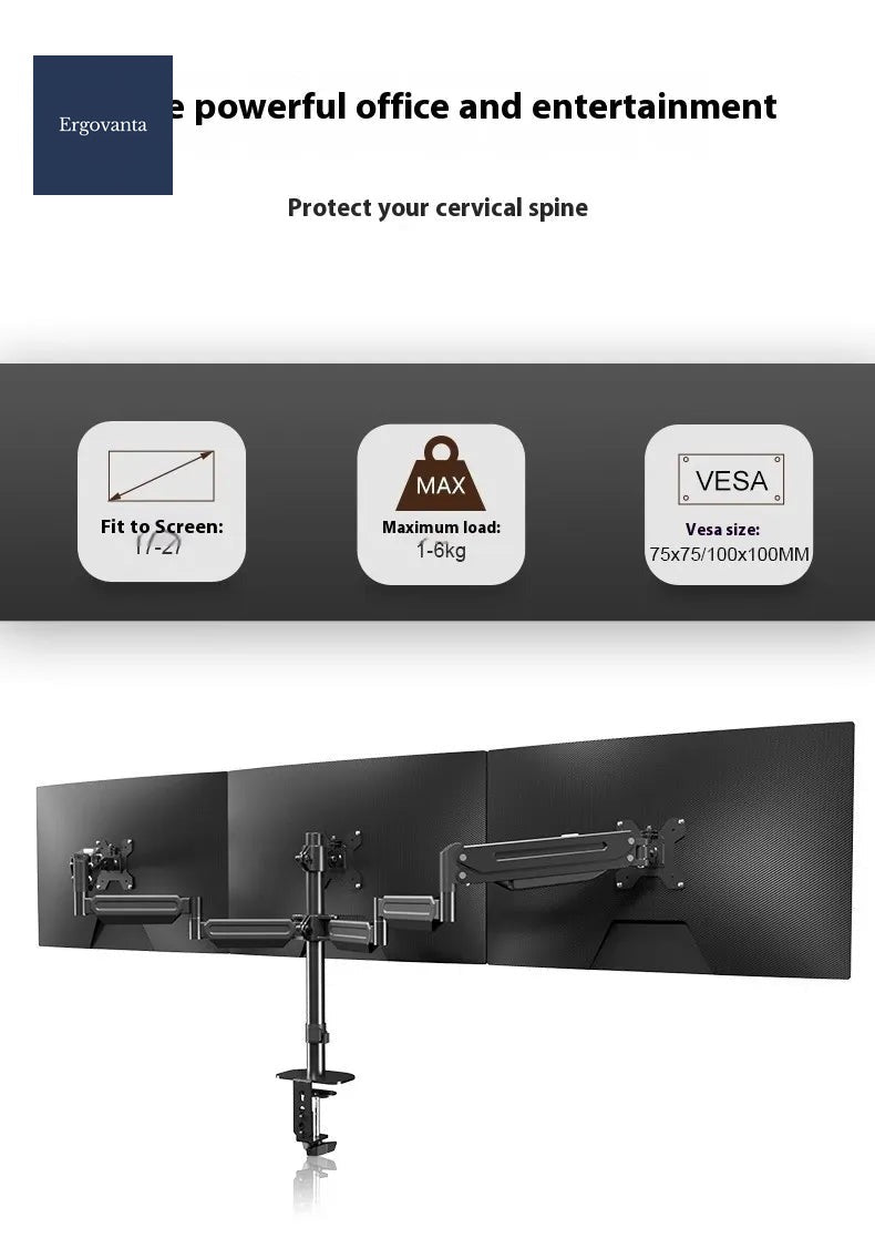 Triple Monitor Stand scene 1