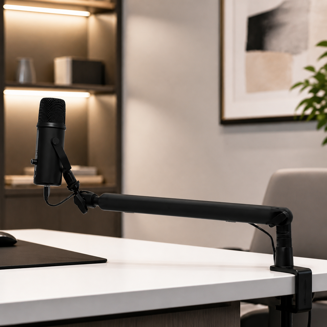 Adjustable Microphone Arm, styled hero shot 2
