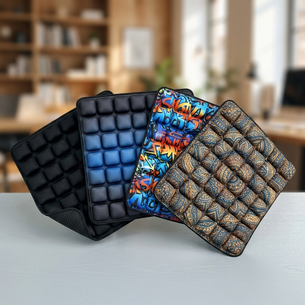 Ergovanta Air-Cell Seat Cushion in a considered workspace