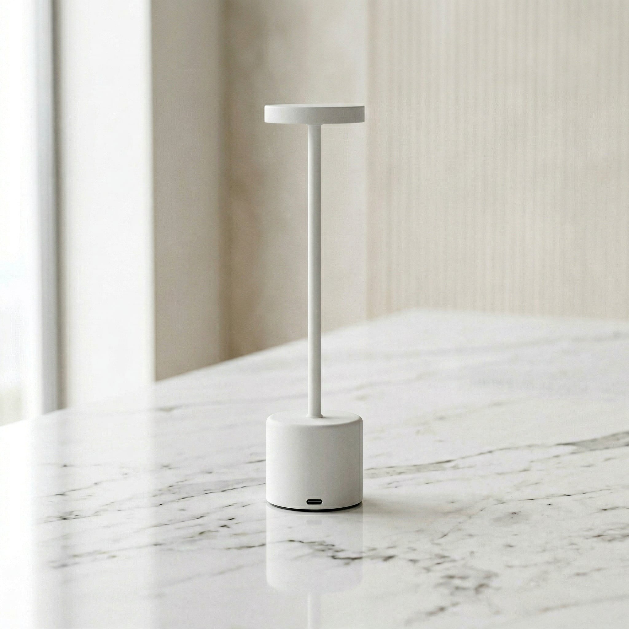 Rechargeable LED Table Lamp, White