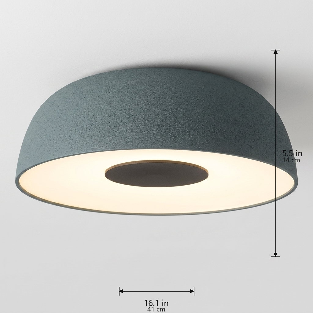 Nordic dome ceiling light dimensions, blue