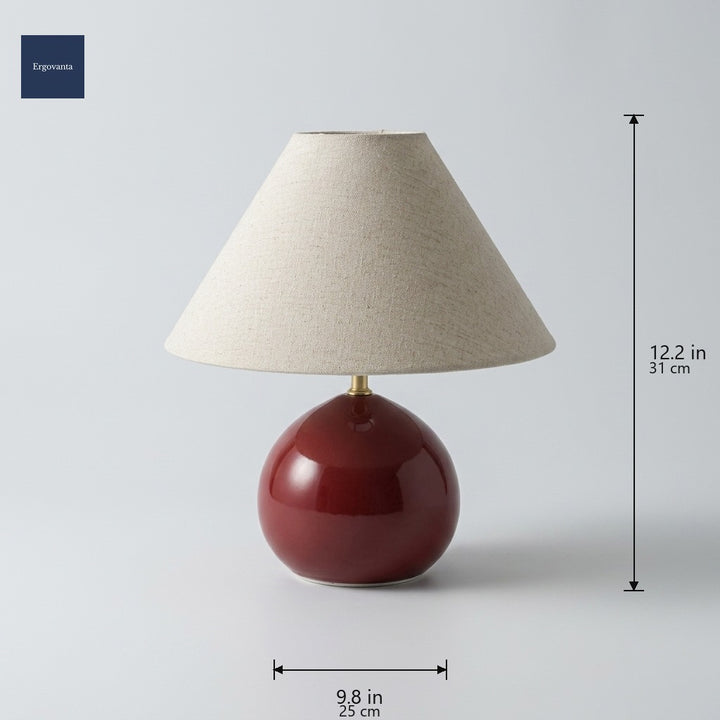 Vintage ceramic lamp dimensions