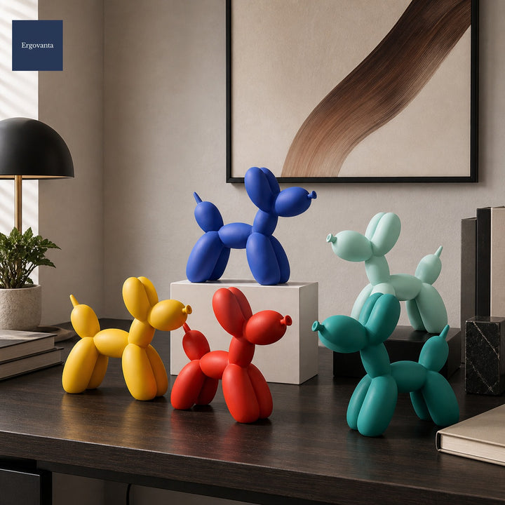 Modern Balloon Dog Sculpture