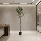 Artificial Olive Tree with Realistic Fruit, styled hero shot 2