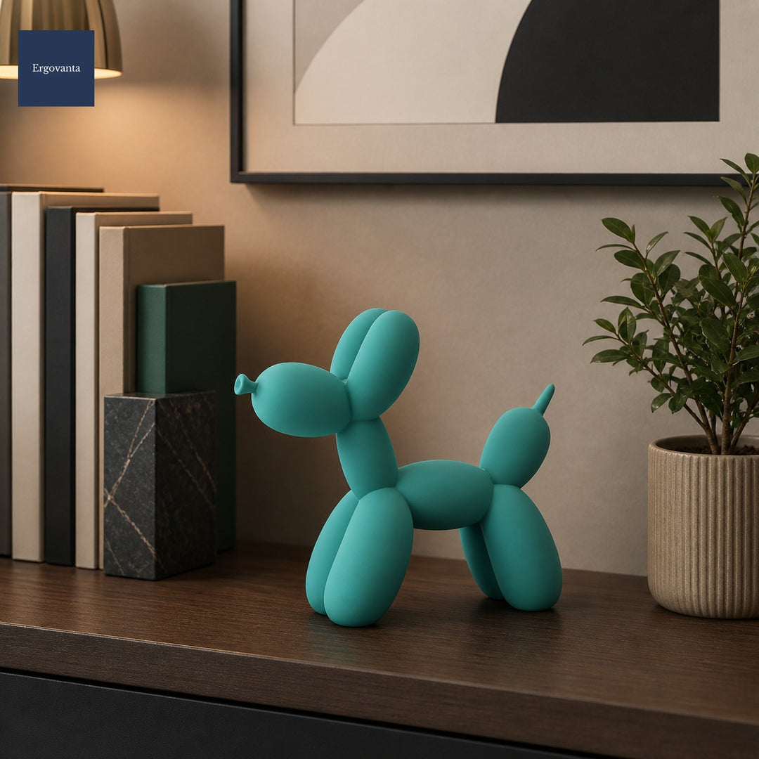 Modern Balloon Dog Sculpture