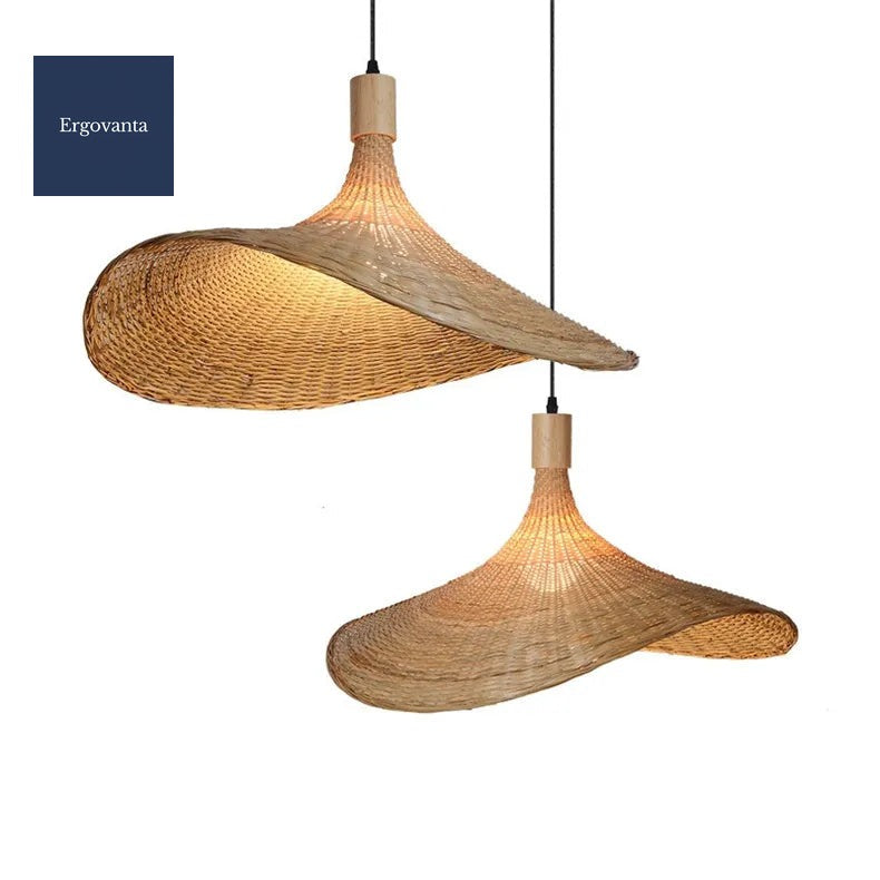 Japanese-Style Bamboo Office Pendant hero