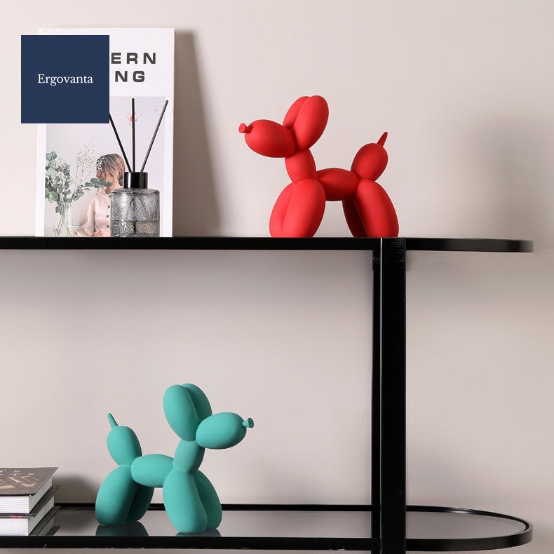 Modern Balloon Dog Sculpture