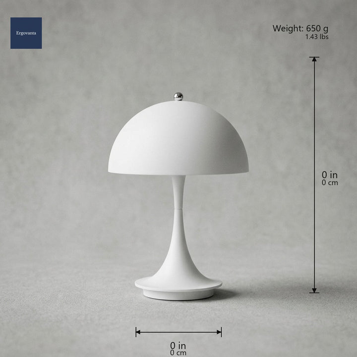 Scandinavian touch-dim lamp weight