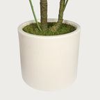 Artificial Monstera Plant Set (2 Piece), detail closeup 2