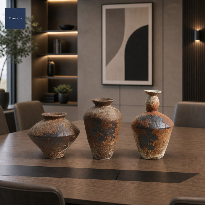 Wabi-Sabi Ceramic Vase