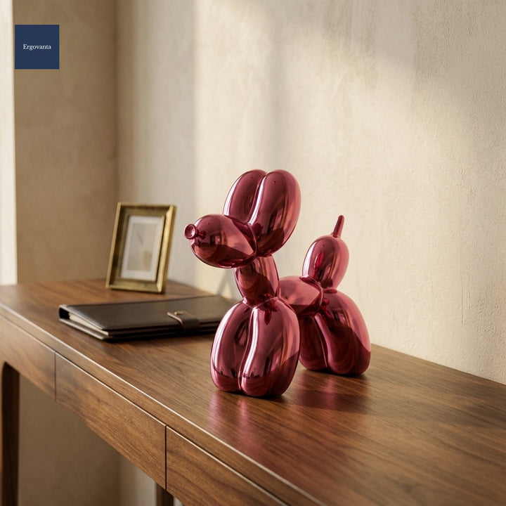 Polished balloon dog Pink variant