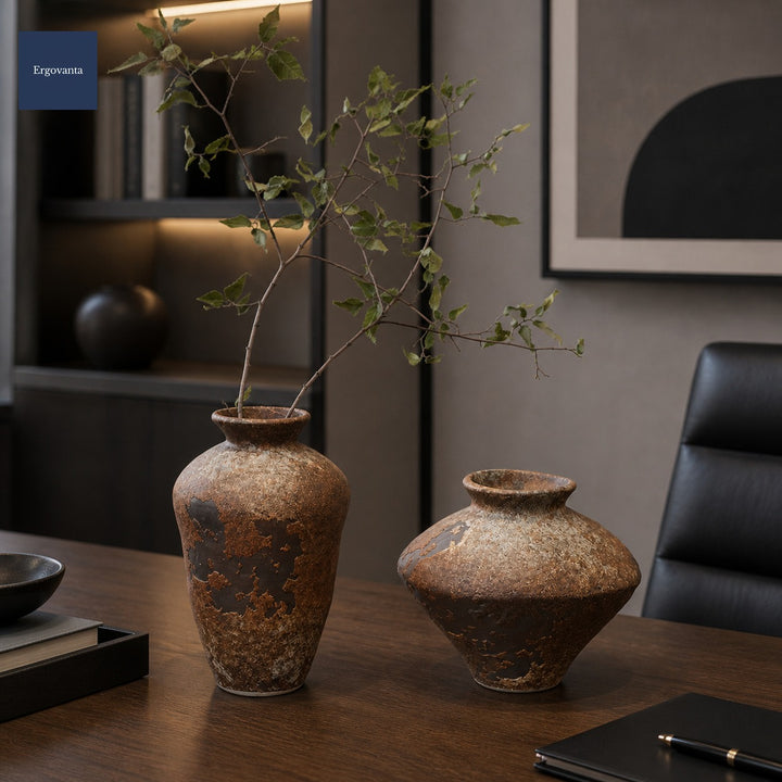 Wabi-Sabi Ceramic Vase