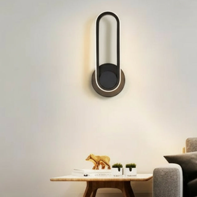 Modern Adjustable LED Wall Lamp, styled hero shot 2