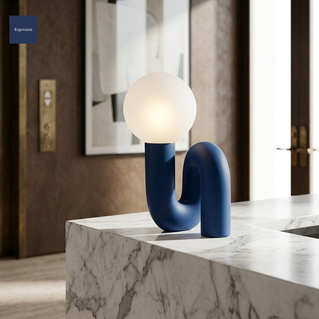 Postmodern lamp Blue variant