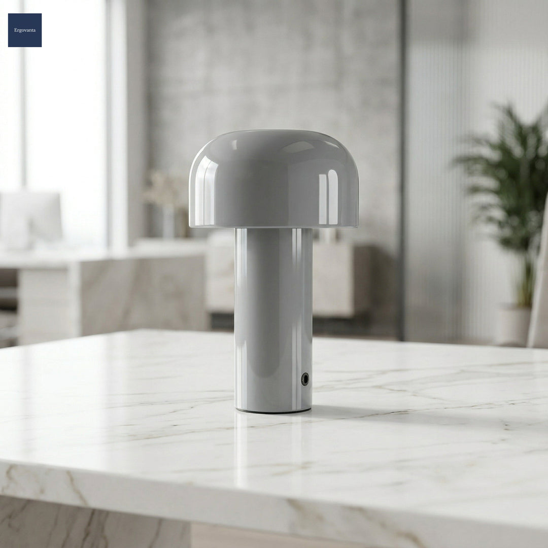 Rechargeable Mushroom Lamp Gray variant