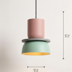 Stacked pendant dimensions, medium