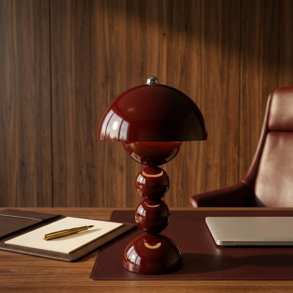 Touch-Dim LED Tableside Lamp, styled hero shot 3